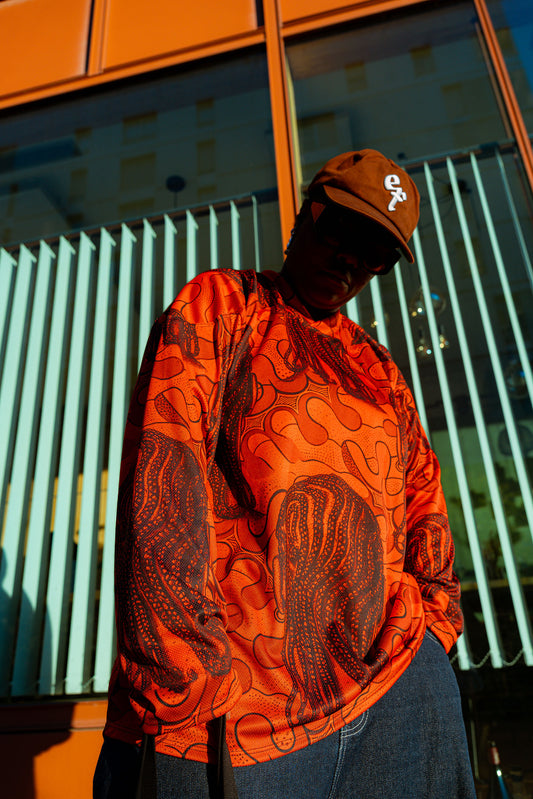 Gemini Braids Jersey (Orange)