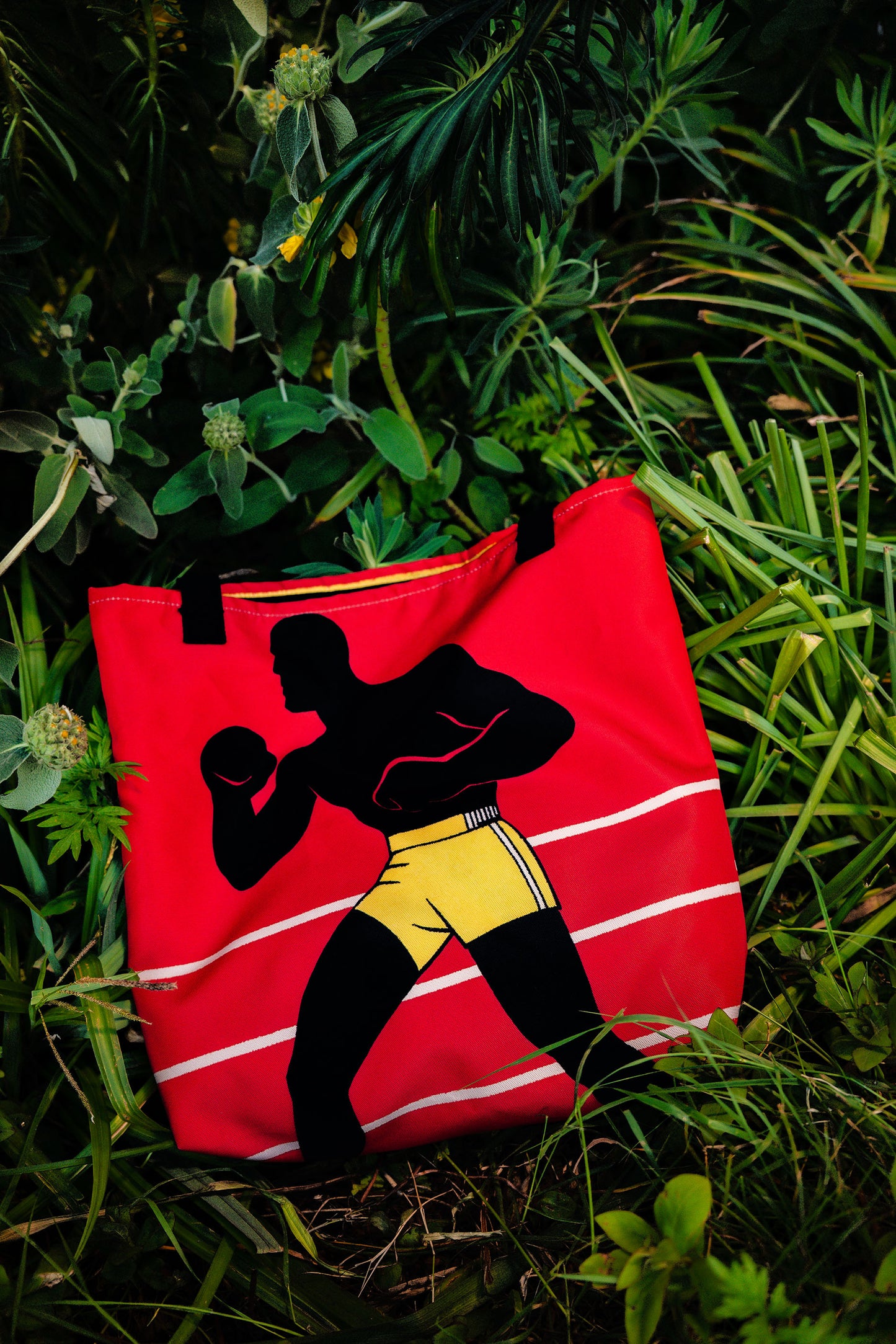 Le Boxeur Tote bag (Red)