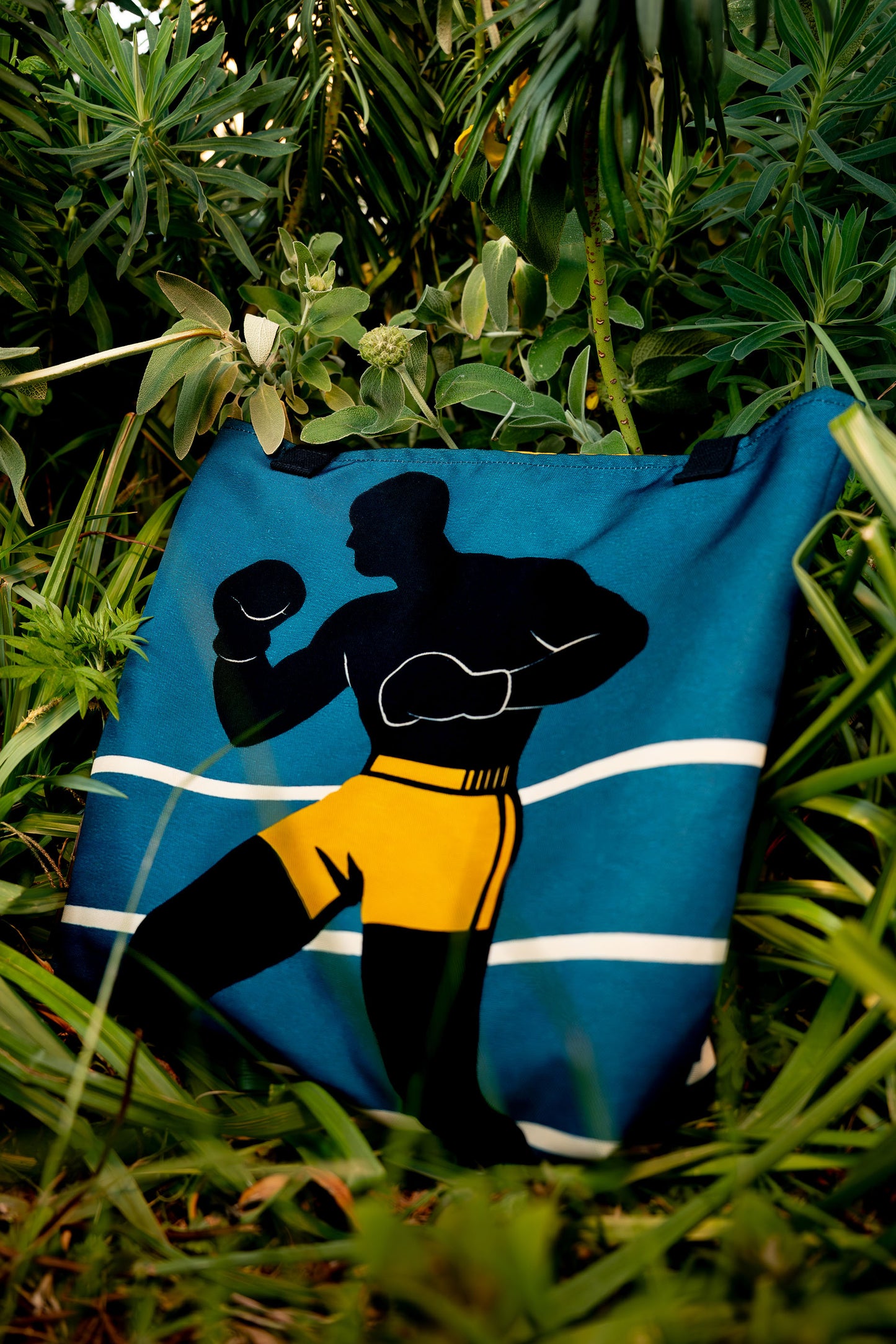 Le Boxeur Tote bag (Green)